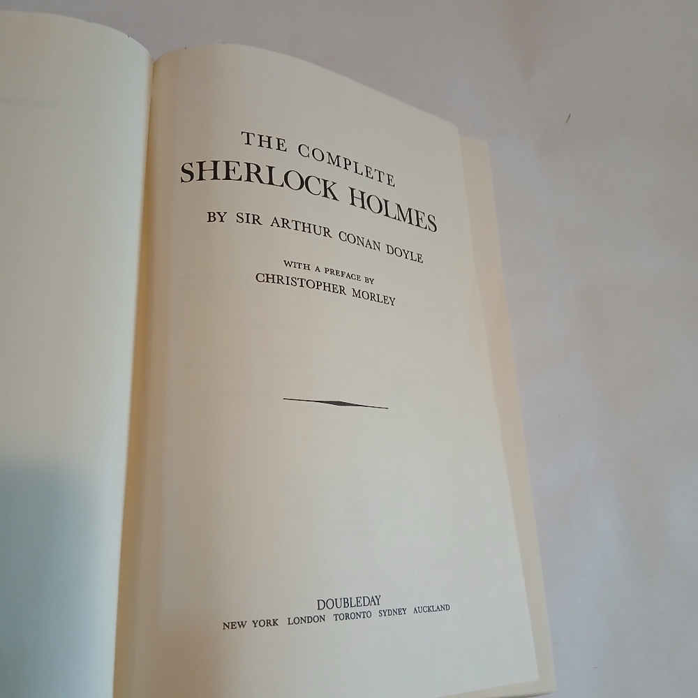 Vintage Sherlock Holmes hardcover